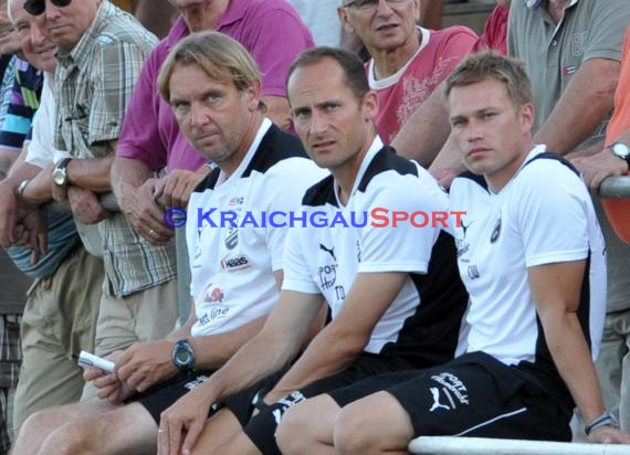 Testspiel SV Spielberg - SV Sandhausen im Talberg-Stadion (© Kraichgausport / Loerz)